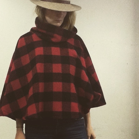 Lumberjack Womens Poncho