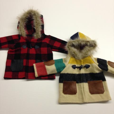 Little Lumber Jack Toddler Toggle Coat