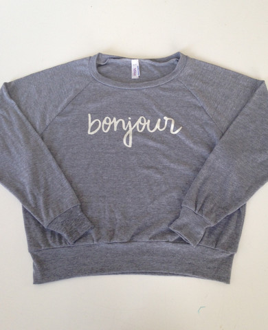 Womens Bonjour Ragland Long sleeve