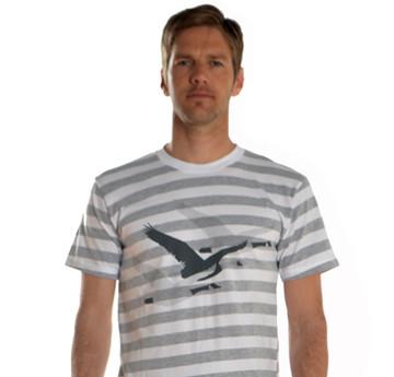 Migration tee - grey/white